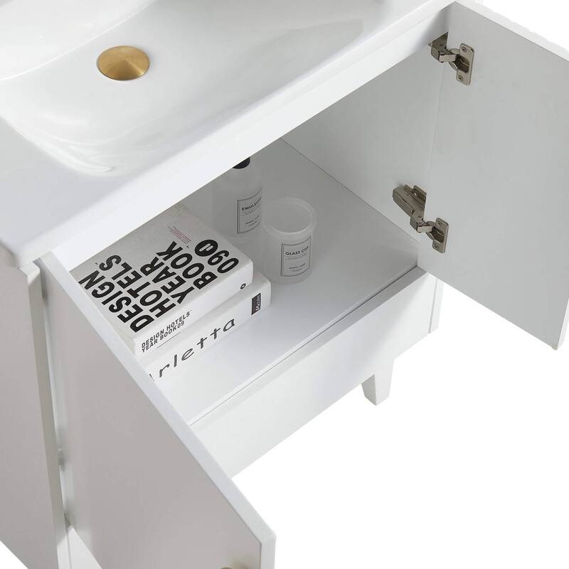 Venezian Single Bathroom Vanity with Sink