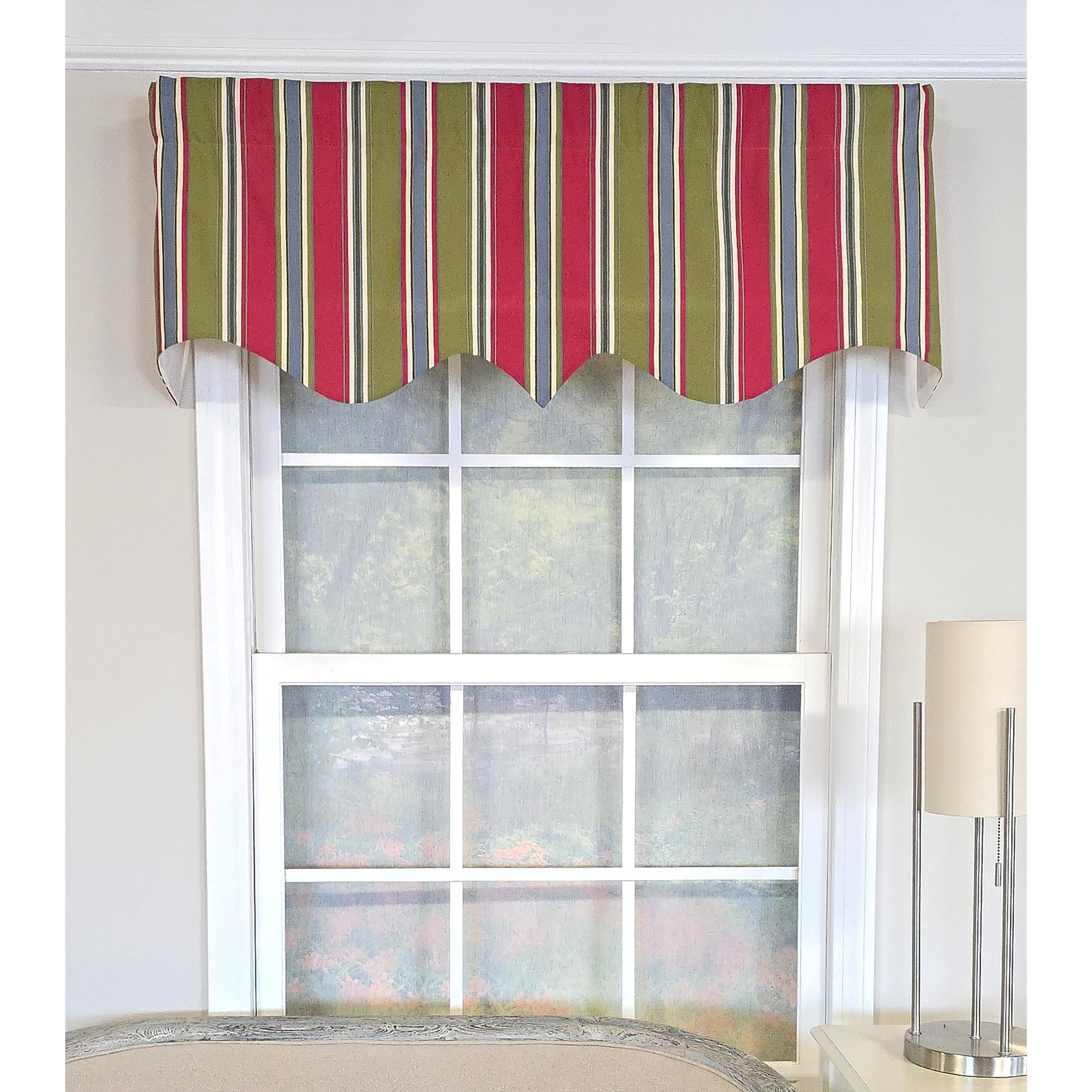RLF Home Nigel Stripe Regal Valance