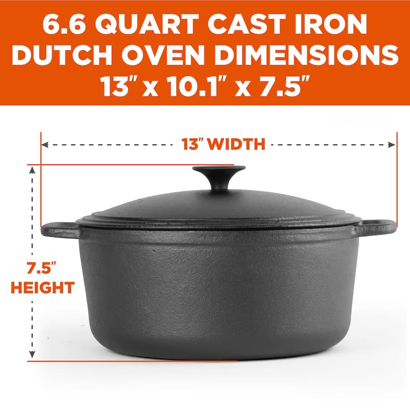 6.6 Quart Dutch Oven