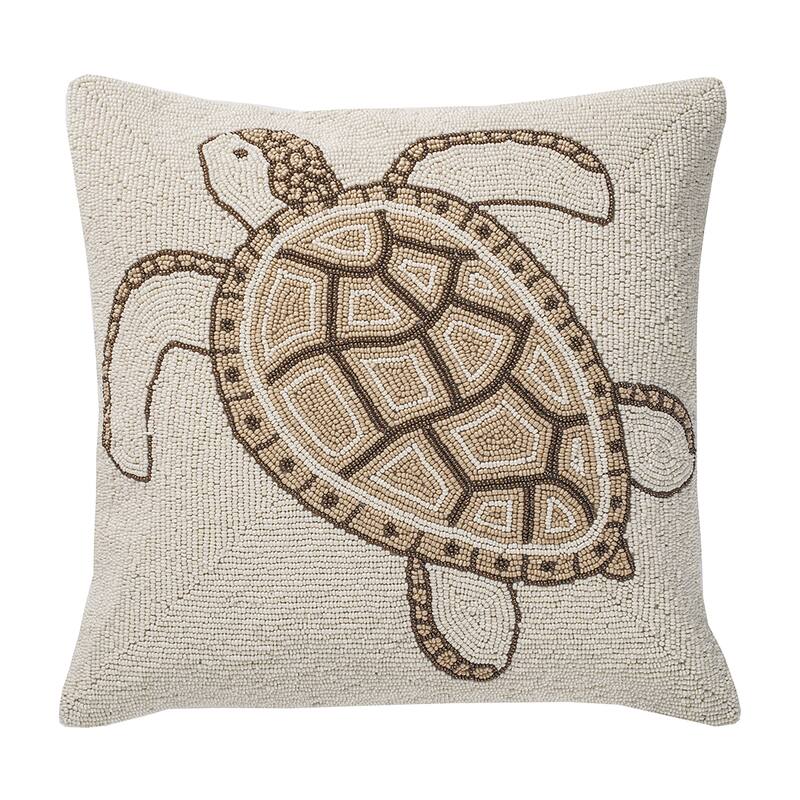 Natural Turtle Pillow