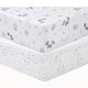 preview thumbnail 2 of 6, Girl Forest 2 Pack Microfiber Fitted Crib Sheets - 28 in x 52 in x 8-in - 28 in x 52 in x 8-in