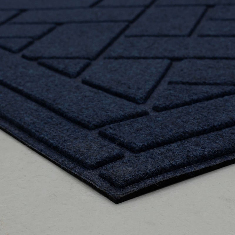 Mohawk Home Diagonal Pavers Arched 3' X 5' Door Mat