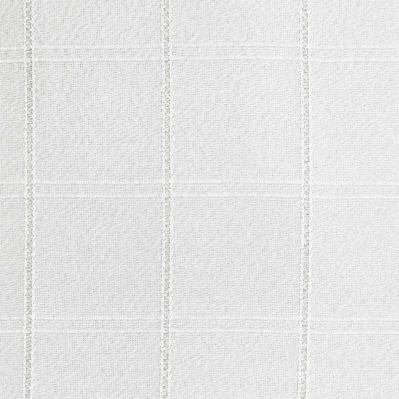 Izod Chadwick White Silver Lurex 60" x 144" Tablecloth