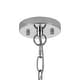 preview thumbnail 15 of 14, Art Deco Crystal Flower Glass Bubble Sunburst Chandelier 23.6in