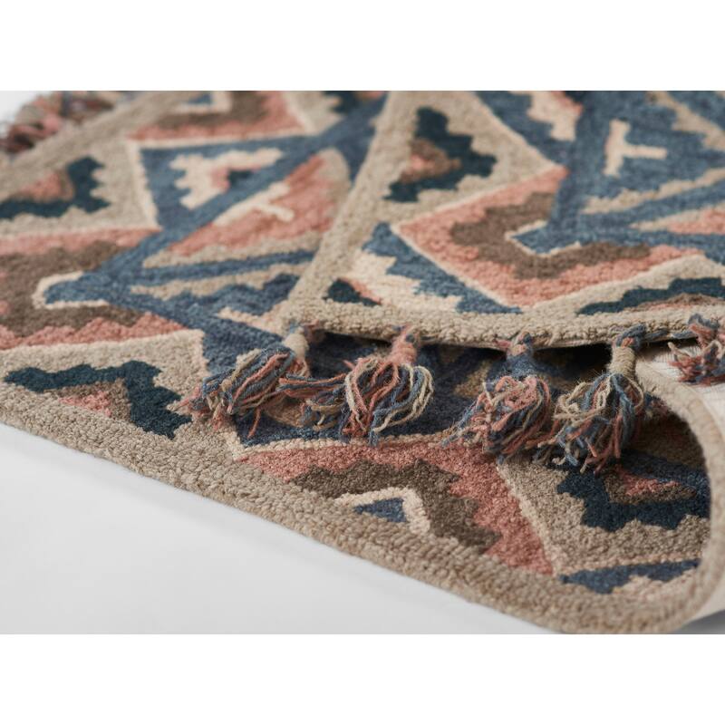 Momeni Tahoe Hand Tufted Wool Geometric Area Rug