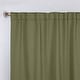 preview thumbnail 39 of 198, Superior Solid Machine Washable Room Darkening Curtains with Back Tabs, Set of 2