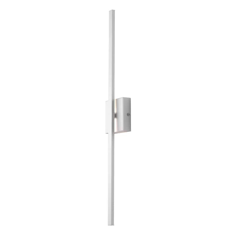 Palco Modern Minimalist Indoor/Outdoor Metal 350-Degree Rotatable Dimmable Integrated LED Wall Sconce, by JONATHAN Y