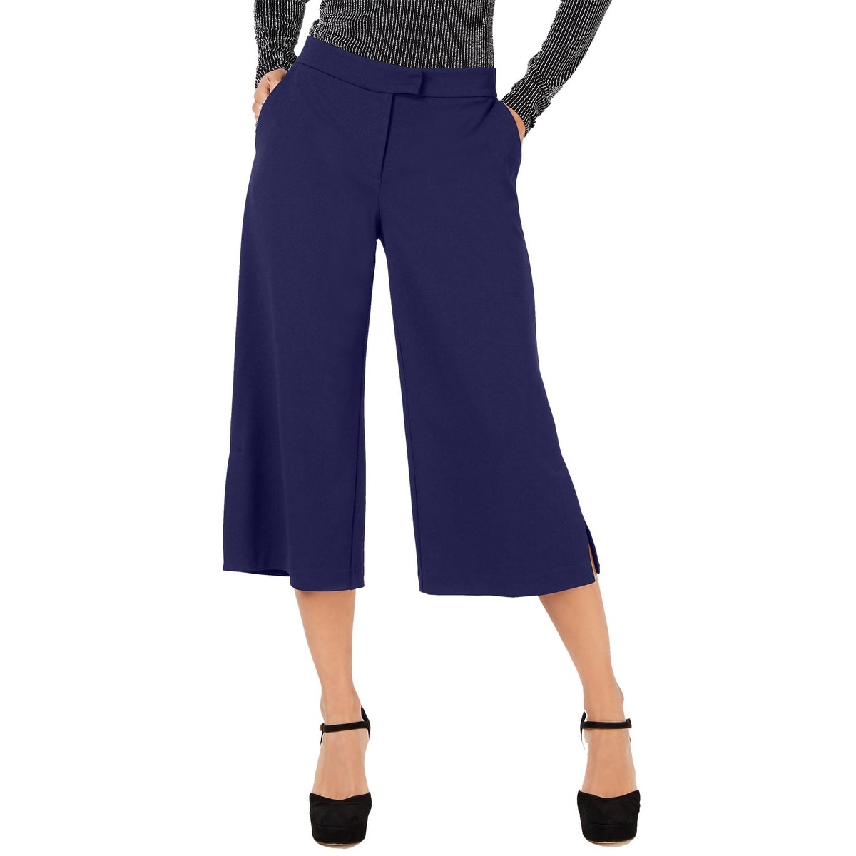 michael kors wide leg jeans