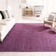 SAFAVIEH Jerneja Handmade Solid Chunky Jute Area Rug - 6' x 9' - Purple