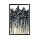 preview thumbnail 1 of 13, iCanvas "Forest Through The Trees II" by Julia Di Sano Framed Silver - 40x26