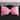 Juicy Couture Bow Pillow Decorative 1-Piece