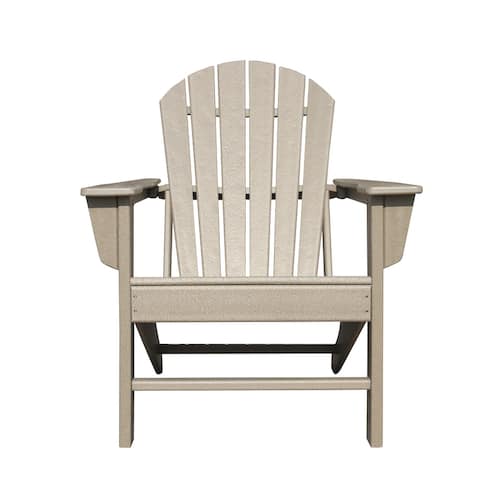 Classical Plastic Outdoor Patio Adirondack Chair