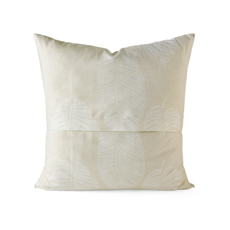 Exclusive Fabrics Printed Cotton Throw Pillow Covers 18 X 18 - Textured Decorative Pillow Covers (Set of 2)