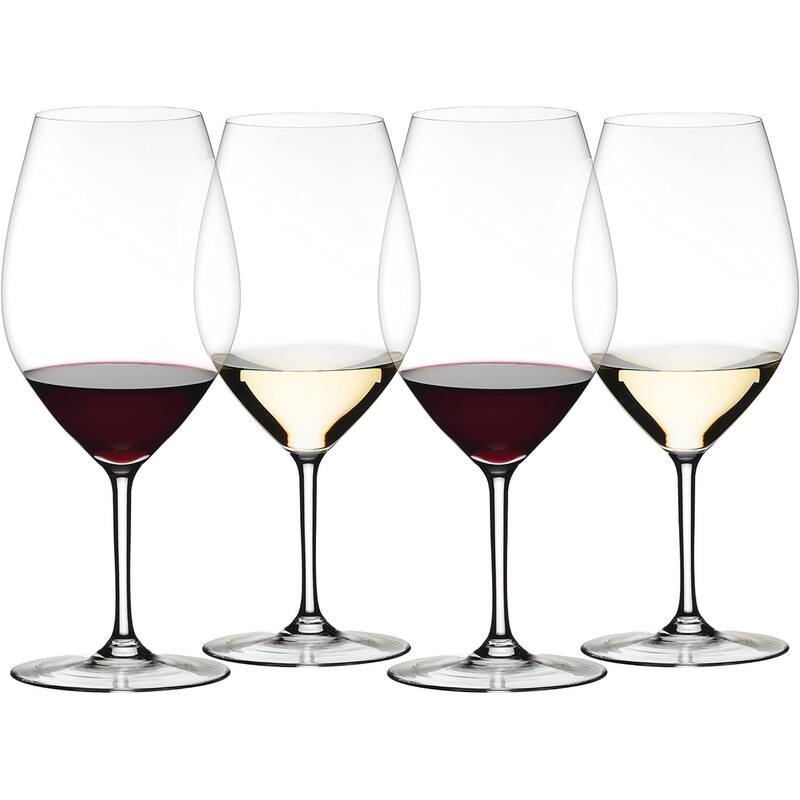 6422/01-4 Drink Specific Glassware Magnum Red Wine Glasses, 4 Pack, Clear