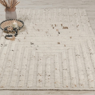 Villa by Classic Home Tahoe Handwoven Wool Blend Rug
