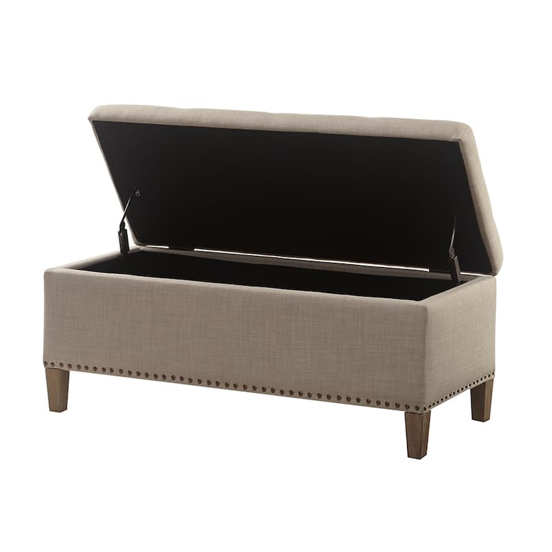 Tufted Top Soft Close Storage Bench