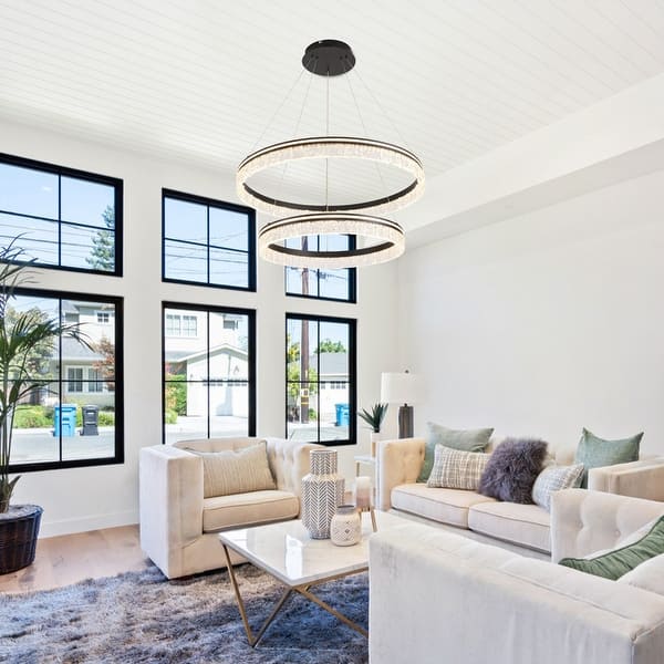 Modern LED Chandelier Gold Dimmable LED Pendant Aruba Modern LED Chandelier Gold Dimmable LED Pendant Aruba