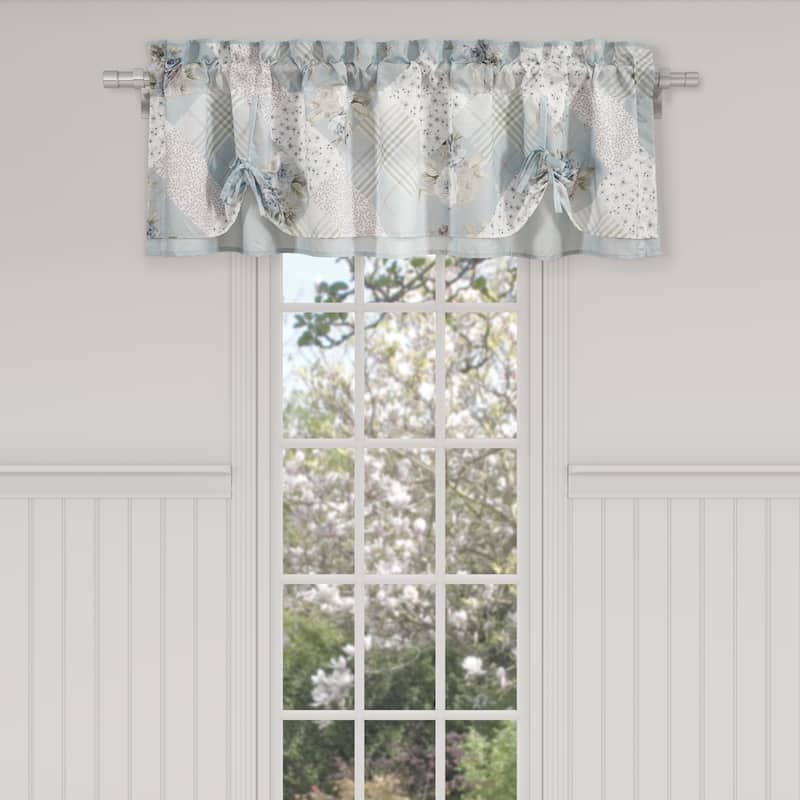 Bungalow Spa Tie-Up Window Valance