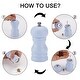 preview thumbnail 6 of 16, 4.5"Wooden Salt Pepper Grinder Mills Shakers w Adjustable Coarseness