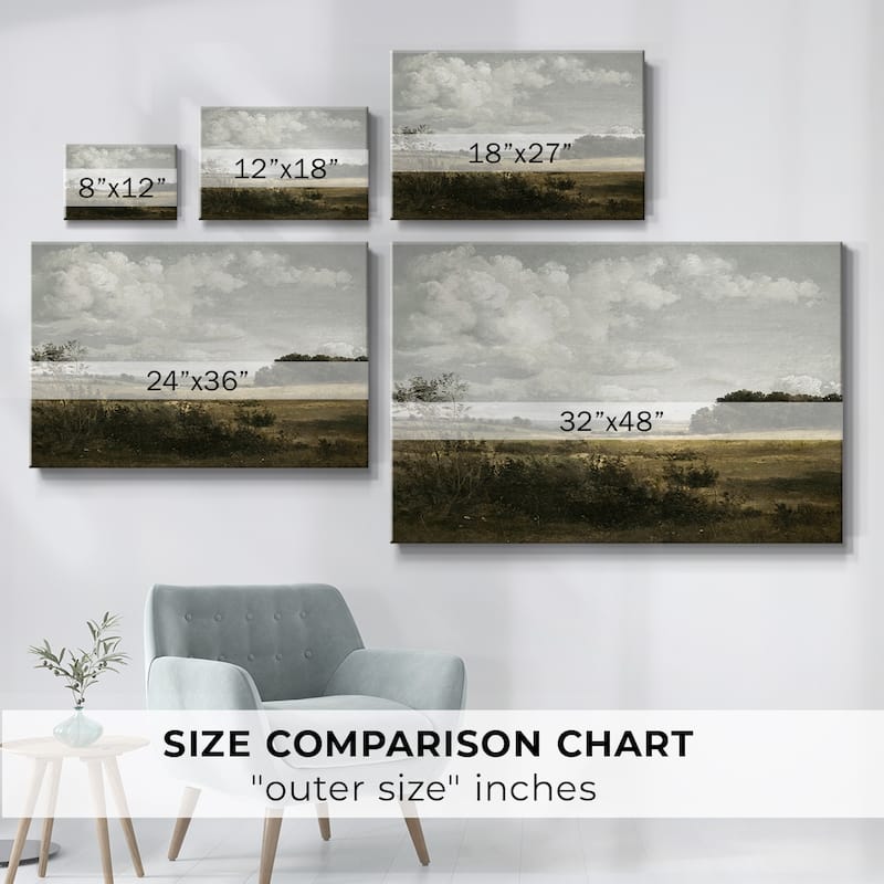 Vintage Landscape -CMLXXXIV -Gallery Wrapped Canvas