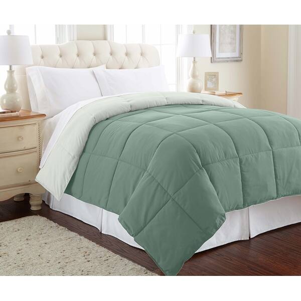 Shop Modern Threads All Season Reversible Down Alternative Comforter On Sale Overstock 9415380