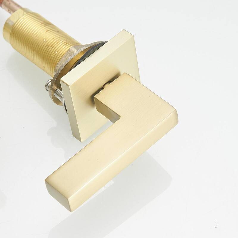 WIZ 8 in. Widespread Double Handle Bathroom Faucet With Pop-up Drain