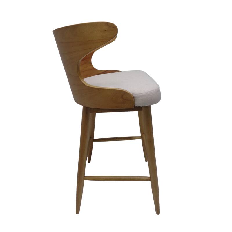 Kamryn Upholstered Bar Stools (Set of 2) by Christopher Knight Home