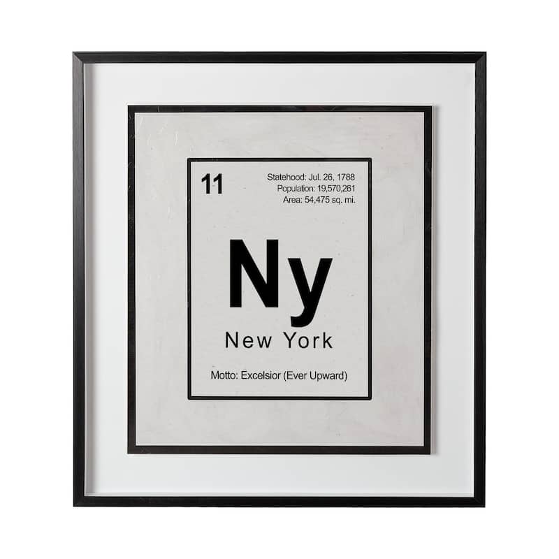 Breaking New York B Framed Art Print