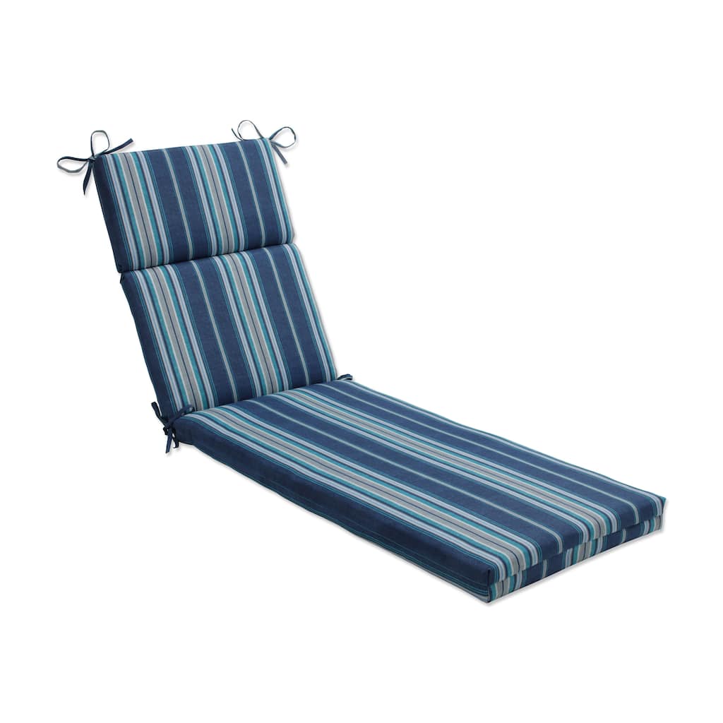 Pillow Perfect Outdoor Terrace Caribe Chaise Lounge Cushion - 72.5 X 21 X 3 - 72.5 X 21 X 3