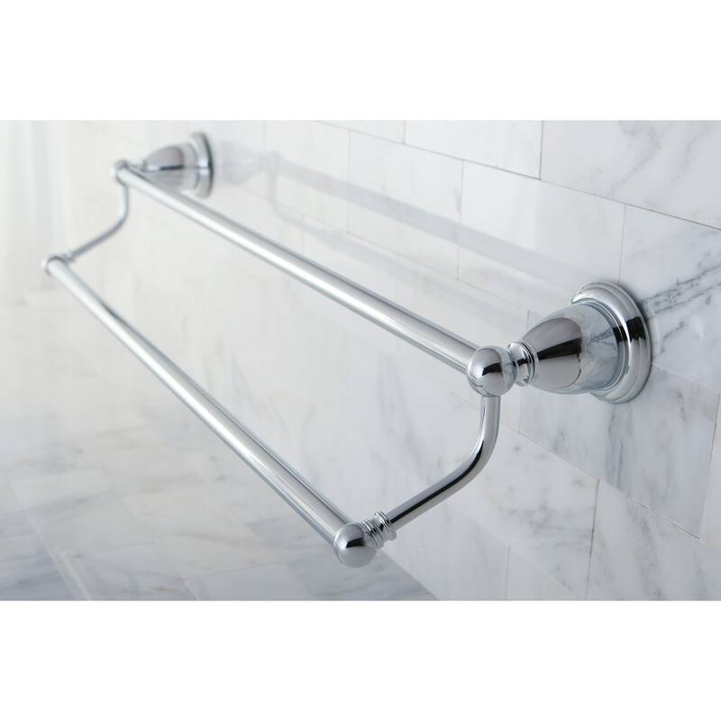Kingston Brass Heritage 24-Inch Dual Towel Bar