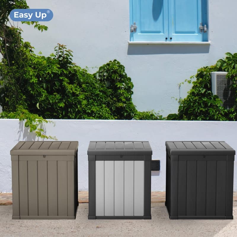 Outdoor Patio Storage Resin Lockable Deck Box