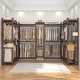 preview thumbnail 63 of 65, Bamboo Closet System Clothes Rack, Large Freestanding Garment Rack Clothing Rack for Hanging Clothes
