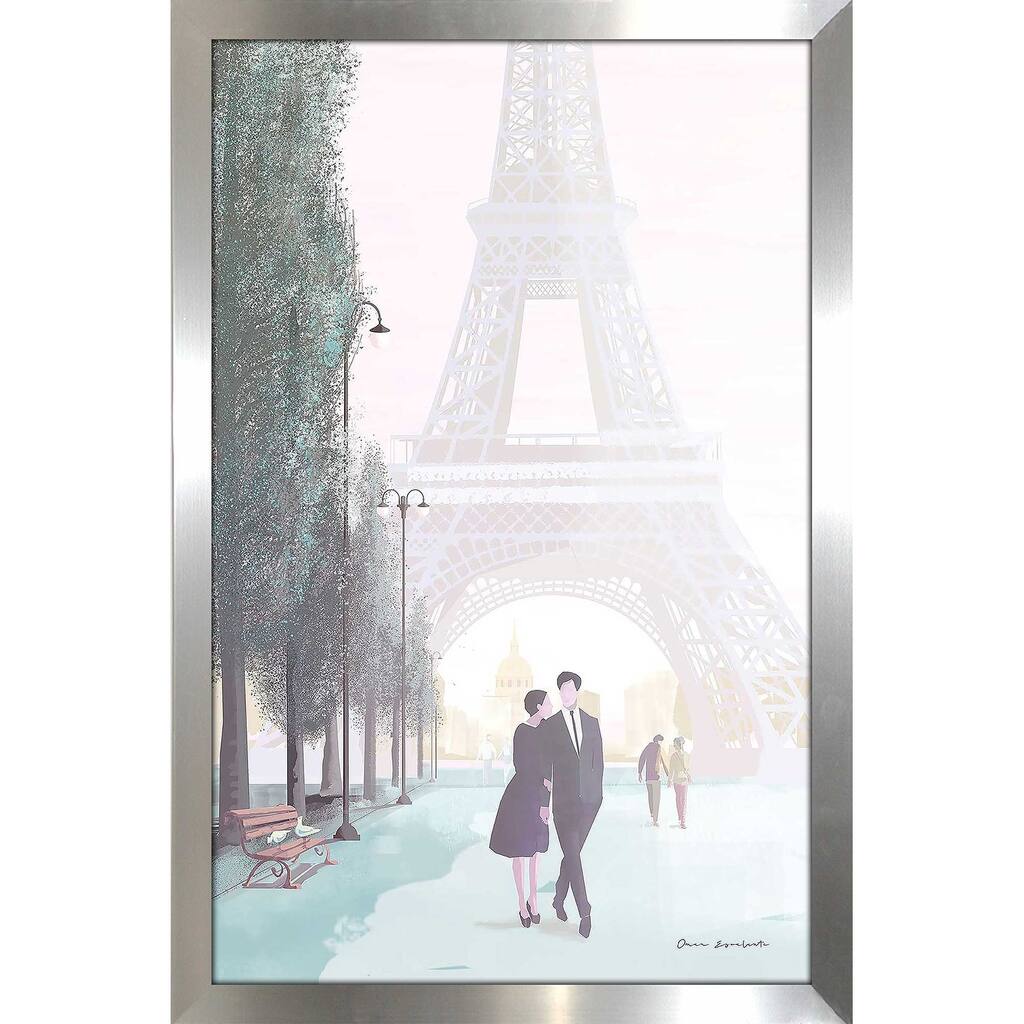 "Paris Love" by Omar Escalante Print on Acrylic.