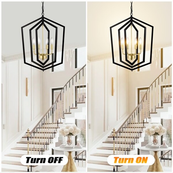 Black and antique brass pendant light sales