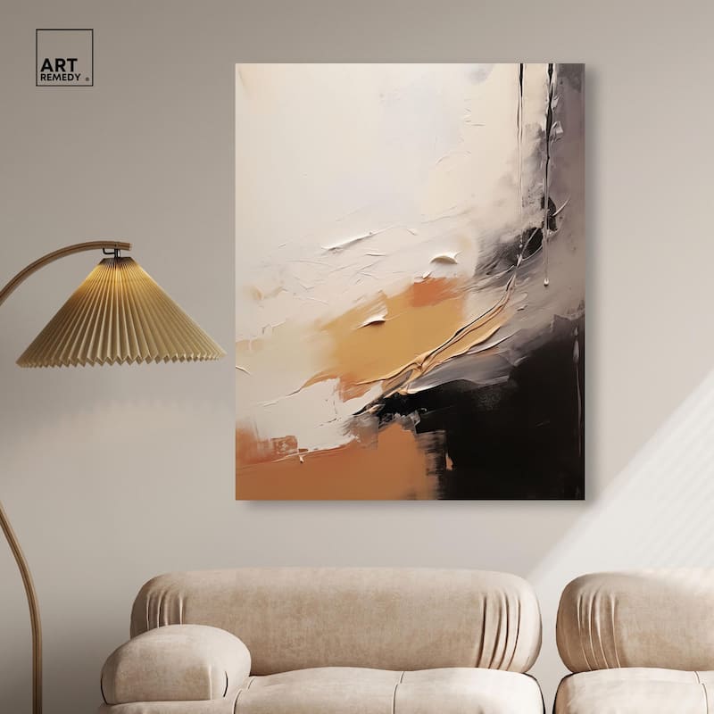 Baked Clay I Canvas by Art Remedy, Gallery Wrapped