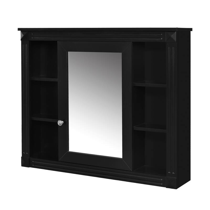 36'' Bathroom Vanity with Top Sink, Modern Bathroom Storage Cabinet with 2 Soft Closing Doors, 2 Drawers and Single Sink