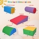 preview thumbnail 7 of 6, Toddler Climbing Toys 1-3, Toddler Climbing Toys Indoor Play Set, Safe Soft Foam Climbing Blocks - 24.02 x 16.93 x 24.02 Inches