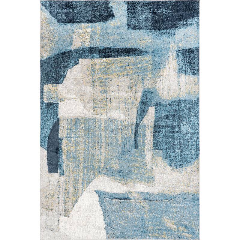 Nuloom Sherri SpinClean Abstract Machine Washable Area Rug