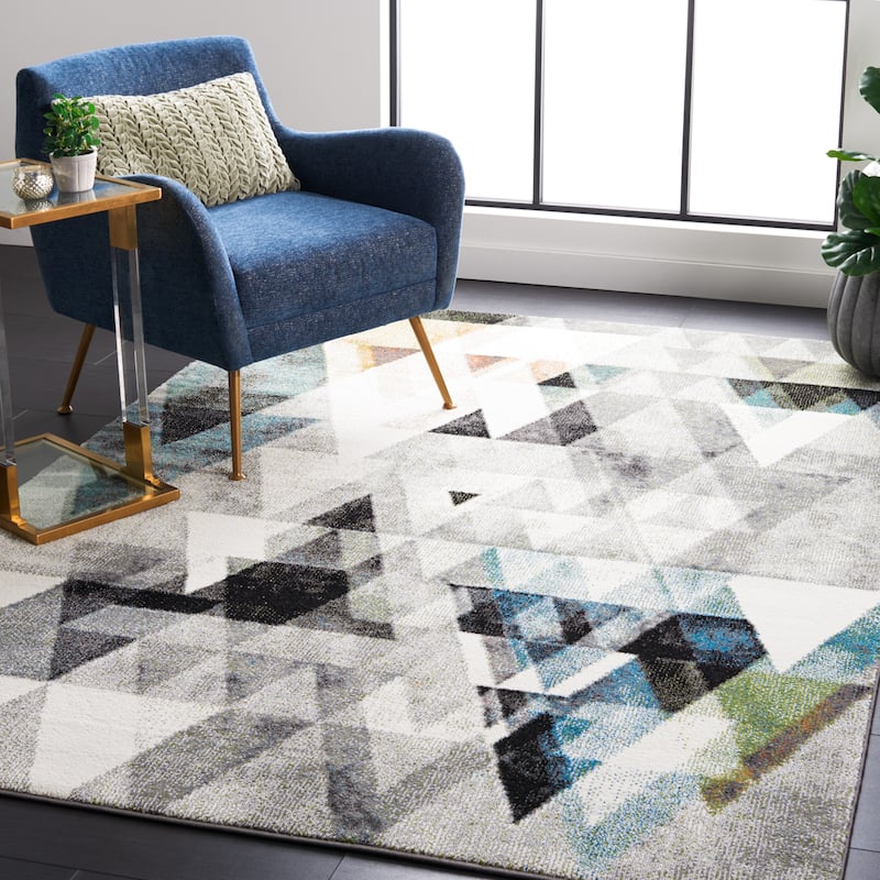 SAFAVIEH Porcello Lizet Mid-Century Modern Abstract Rug