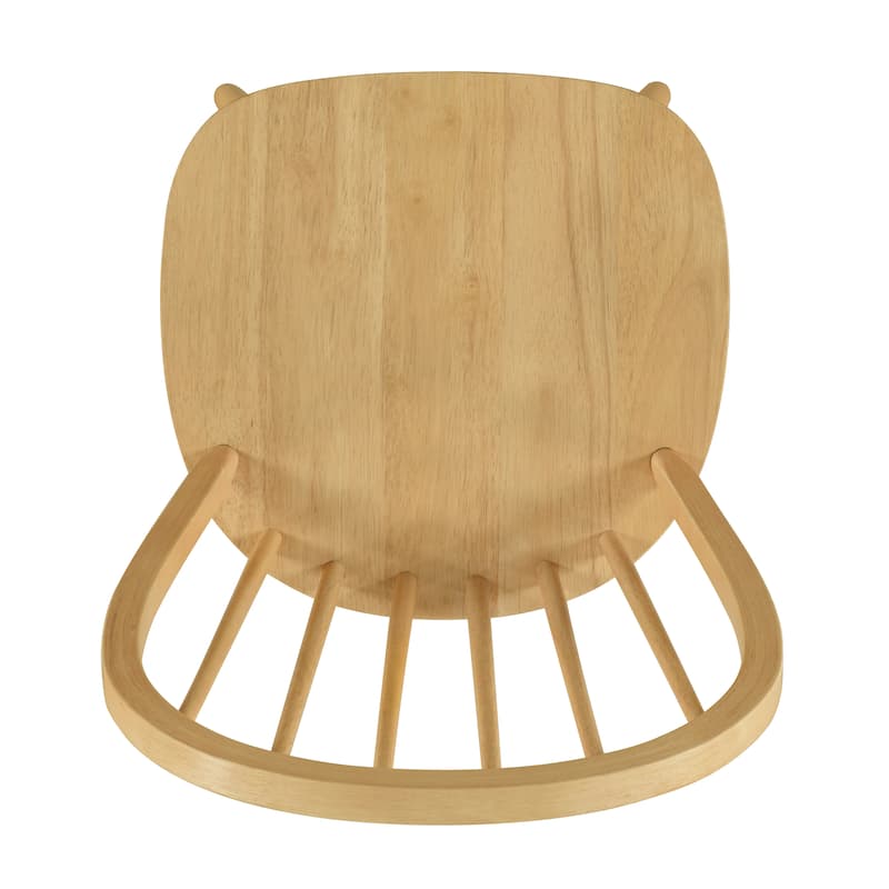Declan Farmhouse High Back Spindle Dining Chairs (Set of 2) by Christopher Knight Home - 36"H