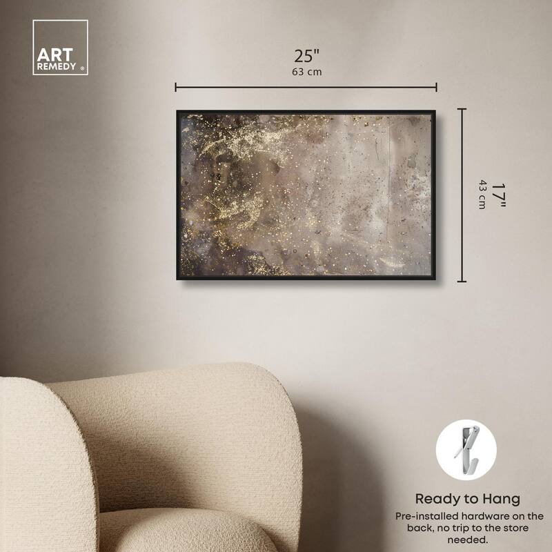 Galactic Traces Canvas by Art Remedy