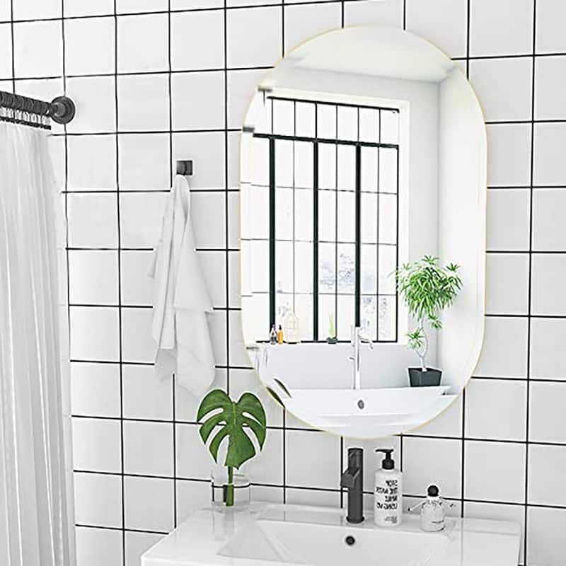 Khloe Modern Bathroom Mirror