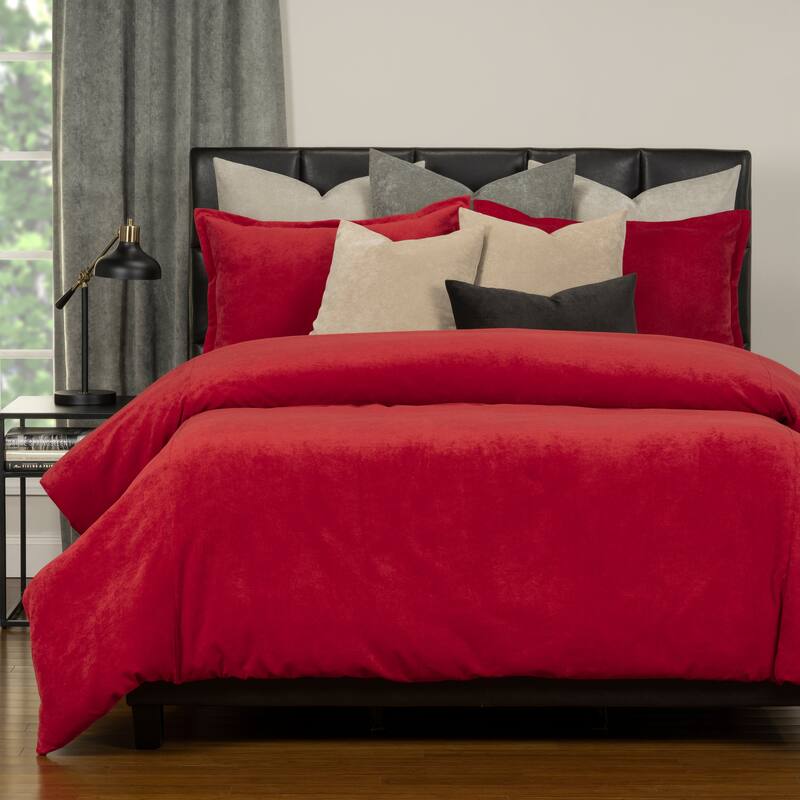 Mixology Padma 10-piece Duvet Cover and Insert Set - Berry - California King