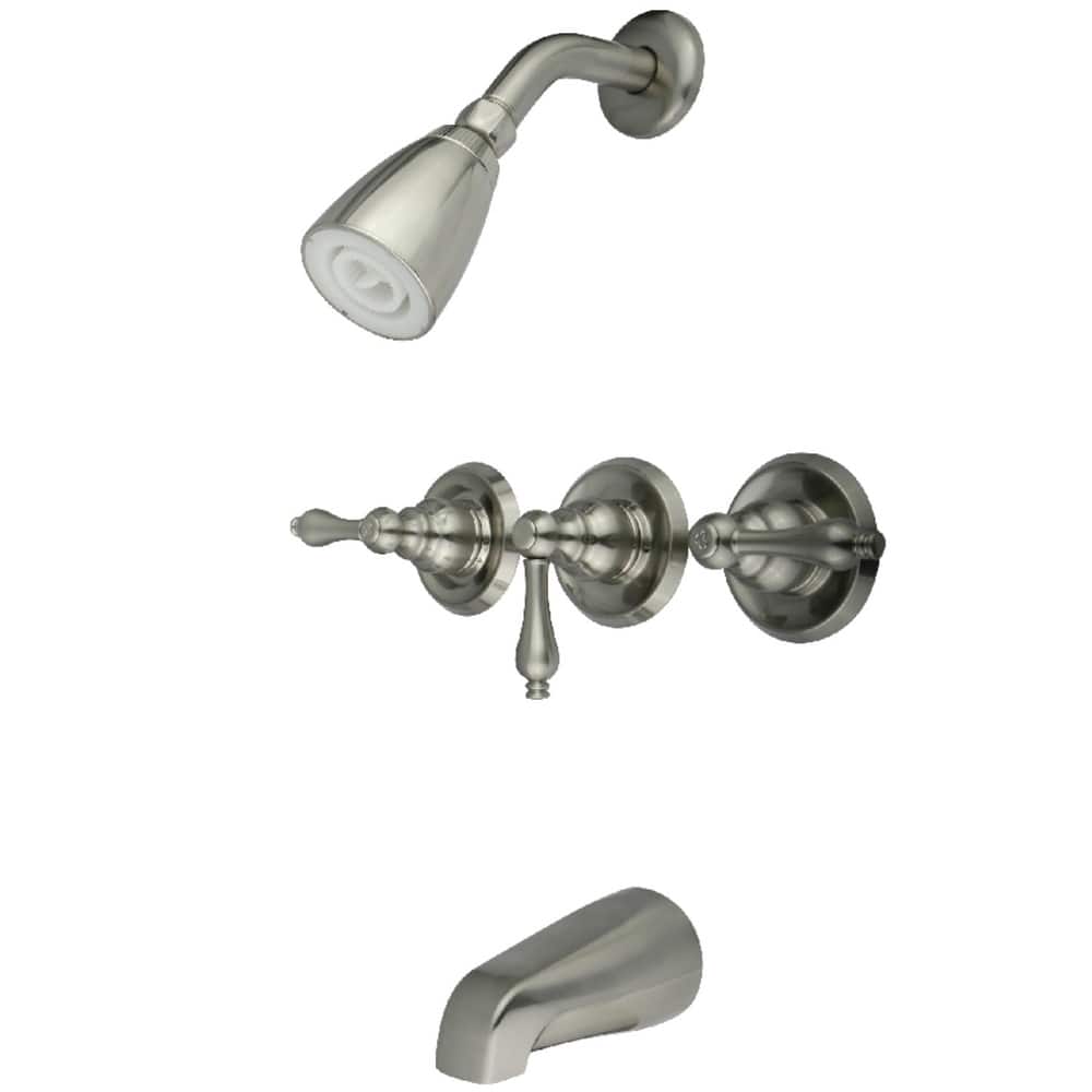 Magellan Three-Handle Tub and Shower Faucet