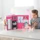 preview thumbnail 3 of 10, Badger Basket Home & Go Doll Kitchen with Storage for 12-inch Dolls