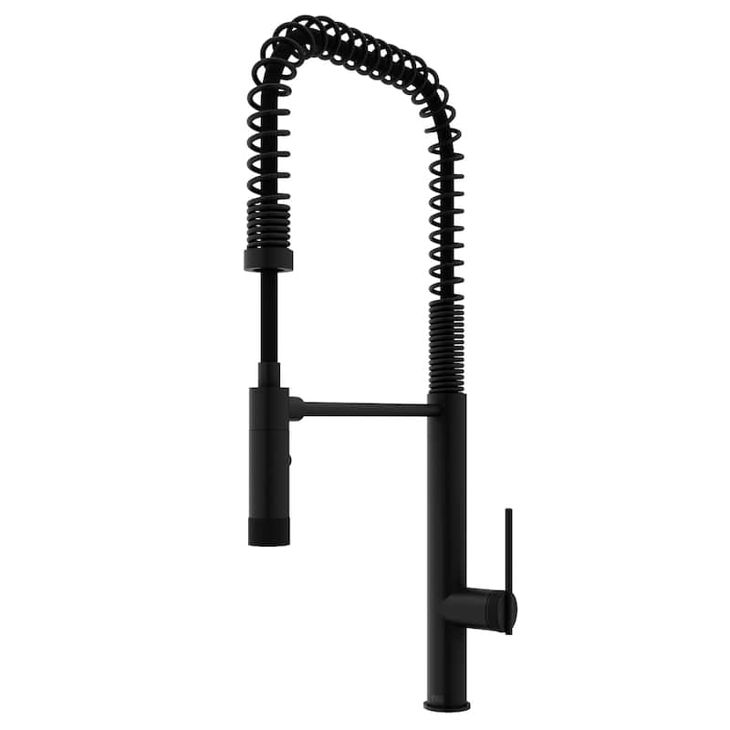 VIGO Sterling 23" H Single Handle Pull-Down Sprayer Kitchen Faucet
