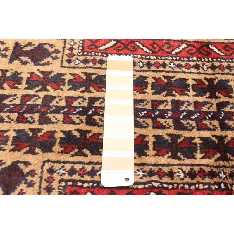 ECARPETGALLERY Hand-knotted Teimani Tan Wool Rug - 2'9 x 4'6
