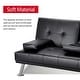 preview thumbnail 17 of 44, Yaheetech Modern Recliner Couch Faux Leather Futon Sofa Bed