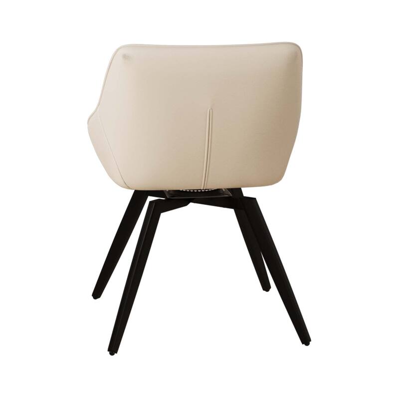 Set Of 2 Dining Chairs With Metal Legs