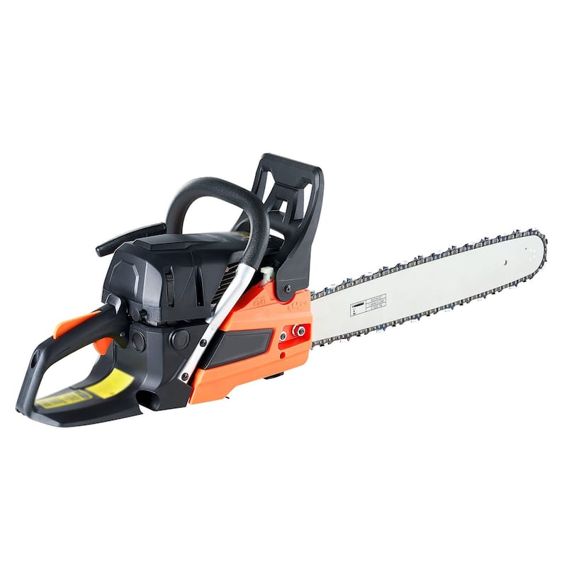 20 Inch Gas Chainsaw 62CC 3.8HP Heavy Duty Power Saw with Easy Start for Logging and Tree Trimming